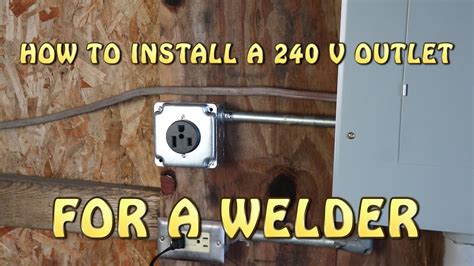 welder outlets needed